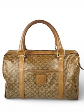 Celine Macadam Boston Top Handle Bag